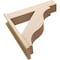 Ekena Millwork 7 1/2-in W x 32-in D x 32-in H Funston Block Rough Cedar Woodgrain TimberThane Outlooker, Primed Tan OUTUR075X32X32FST44RCPR - alternate 4